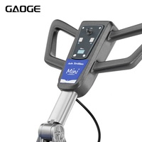 Mesin Penggosok Lantai GAOGE M1 Compact Walk Behind, Mesin Pengering Lantai 24V dengan Gagang Lipat untuk Toko Retail dan Kantor
