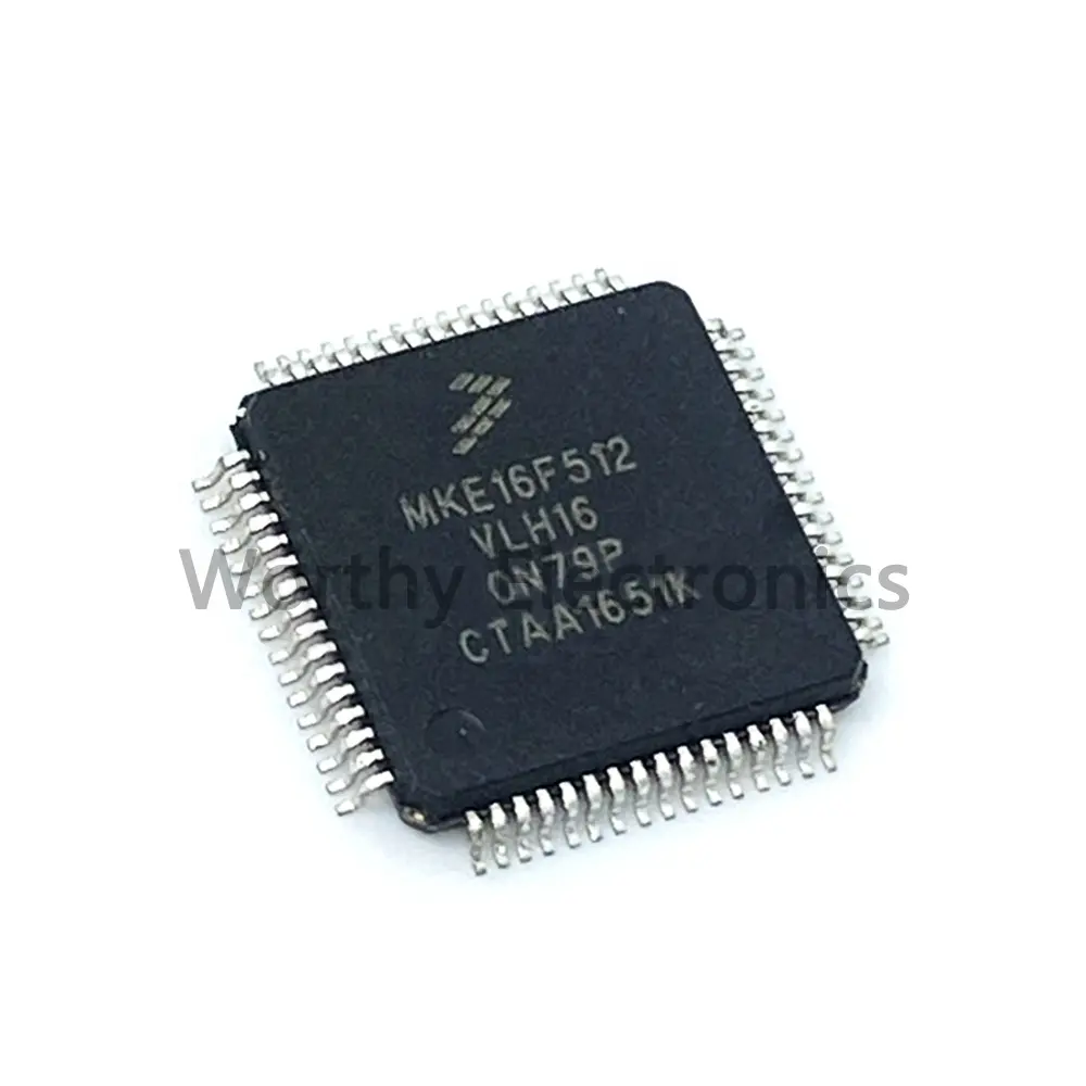 Integrated circuits automotive microcontrollers MCU MKE16F512 MKE16F LQFP-64 MKE16F512VLH16 electronic parts