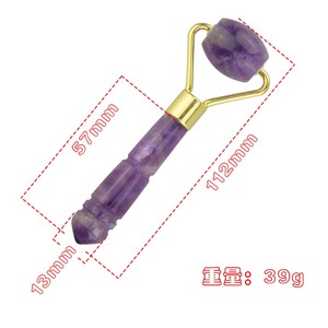Mini masseur de peau à roulettes améthyste <span class=keywords><strong>Jader</strong></span> beauté pour le visage - Product Image 6