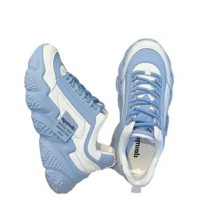 2023 QZK new Spring Fall New Fashion Women Casual Walking Shoes Show Small Feet Ladies Platform Shoes