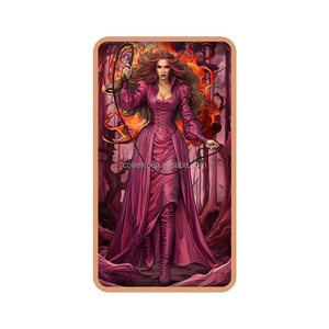 Barra de Cobre Puro 999 de 1 Onza AVDP de Doble Cara con Diseño de Mazo de Cartas del Oráculo de las <span class=keywords><strong>7</strong></span> <span class=keywords><strong>Pecados</strong></span> <span class=keywords><strong>Capitales</strong></span> - Product Image 4