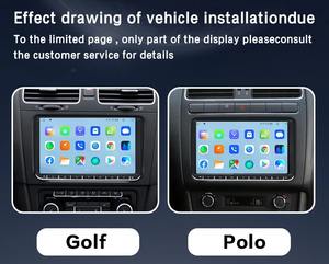 9-Zoll 1280 IPS Autoradio für VW Volkswagen Sharan Tiguan Touran Amarok 2 Din Android Videoplayer GPS-Navigation - Product Image 6