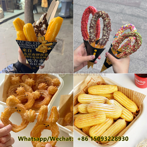 Machine industrielle de production de churros, machine à churros espagnole, machine à garnir, machine à tejeringos avec friteuse - Product Image 6