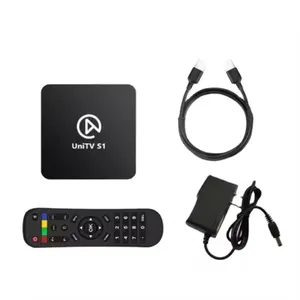 Uni <span class=keywords><strong>Tv</strong></span> Box Android IPTV Brasiliano Portoghese, Unitv S1 HD 4K per Streaming di <span class=keywords><strong>Programmi</strong></span> - Product Image 5
