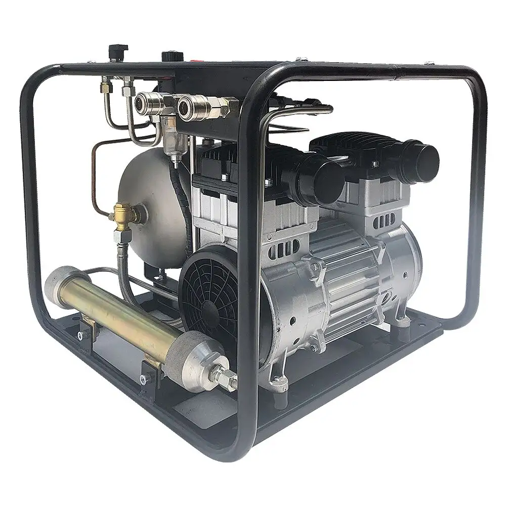 ดำน้ำหายใจ Silient ดำน้ำอุปกรณ์12โวลต์ Air Compressor