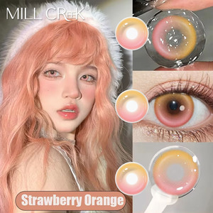 Lentes de Contacto de Color de Ensueño al por Mayor, Maquillaje para Fiestas, Tonos Pastel Suaves con un Efecto Brillante Único - Product Image 2