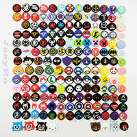 Penutup Grip Analog Thumb Stick untuk Joystick Controller Playstation PS4 PS5 Xbox One Series X S Nintendo Switch 2 Joy-con