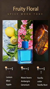 <span class=keywords><strong>Set</strong></span> Regalo 3 X 30ml Profumo da <span class=keywords><strong>Uomo</strong></span> Eau De Toilette Fragranza Legnosa e Floreale di Lunga Durata Colonia Spray per il Corpo di Lusso - Product Image 5