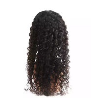 Perruque kinky afro meches humains vierges cru he lace support perruque mode vrai chevou perruque avec dentelle indienne 360