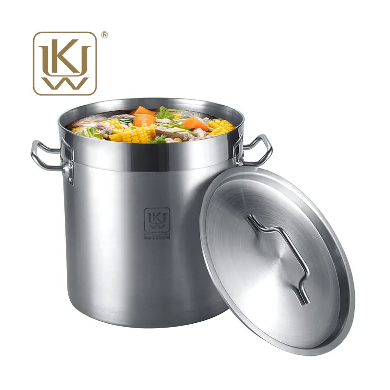 hot selling aluminum tilting stock pot gas range with steam