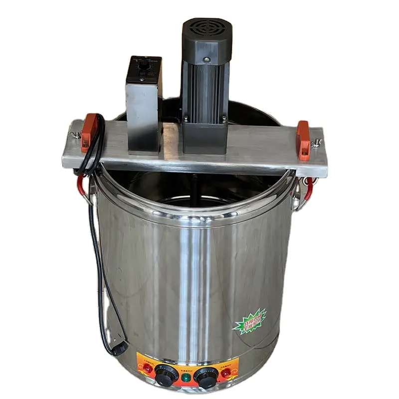 Large industrial electric food automatic cooking mixer  stainless steel cooking pot with mixer  sauce juice high-speed mixer