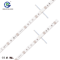 Barres LED rigides haute puissance CE RoHS 6K pour rétroéclairage TV 12/24V SMD3030 12 LED/M pour caisson lumineux en tissu - Livraison depuis l'entrepôt