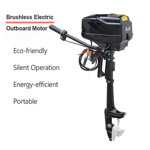 Motore Elettrico Fuoribordo 24V/48V, Motore Elettrico Brushless 1200W per Barche/Yacht/Kayak, Accessori Nautici - Product Image 2