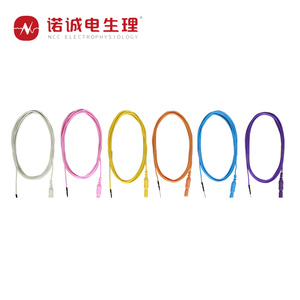 NCC SNEP1 elektroda jarum Subdermal sekali pakai dengan 2000mm Kawat PVC Shanghai asli untuk pengujian neurofisiologi klinis - Product Image 2