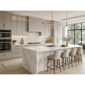 Comptoirs de cuisine en granit et marbre : options sur mesure, vente en gros, usine du Vietnam - Product Image 2
