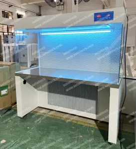 wholesale horizontal laminar air flow cabinet lab clean bench with uv lamp
