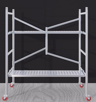 Échafaudage mobile Xinxing, tour d'échafaudage robuste en aluminium, roues verrouillables, plateforme réglable, travaux de construction 500