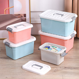 Scatola di Plastica per Conservazione in Cucina Good <span class=keywords><strong>Jule</strong></span>, Pieghevole, Multiuso, Portatile, Antipolvere, Grande e Piccola, per Vestiti e Giocattoli - Product Image 2
