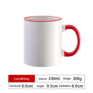 Personalizzato il tuo design qualità ceramica <span class=keywords><strong>divertente</strong></span> regalo <span class=keywords><strong>tazza</strong></span> di <span class=keywords><strong>caffè</strong></span> festa di compleanno 11oz <span class=keywords><strong>tazza</strong></span> in ceramica con manico colorato - Product Image 4