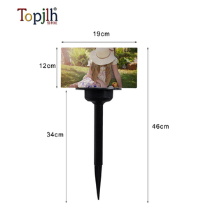 Lumière automatique à détection lumineuse lumière up énergie solaire acrylique <span class=keywords><strong>jardin</strong></span> pelouse lumière sublimation blanc mariage prairie décoration led signes - Product Image 4