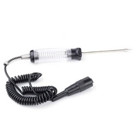 Comprobador de Voltaje y Continuidad de Alta Resistencia 6V-24V - Herramienta de Diagnóstico Profesional con Sonda Larga e Indicador Luminoso