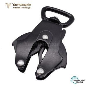 Hebillas de cinturón con clip de rana de liberación automática negras para mascotas, herrajes, hebillas de collar, ganchos tipo enlace de conexión - Product Image 4