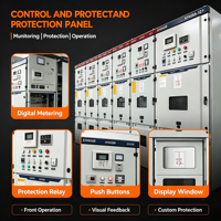 Appareillage de commutation métallique ZHUOLI homologué CE 12 kV IP4X résistant aux arcs KYN28A pour la distribution d'énergie en intérieur, grands parcs industriels