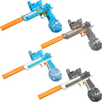 Enfants jouets de plein air nouveau 2 en 1 Desert Eagle pistolet à eau électrique avec manuel électrique automatique gicler pistolet à eau jouets pour enfants
