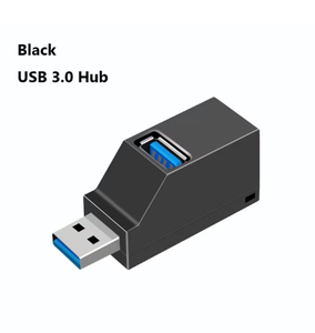 3 cổng USB3.0 HUB tốc độ cao <span class=keywords><strong>Splitter</strong></span> <span class=keywords><strong>Adapter</strong></span> Plug and Play xe buýt Powered mở rộng nhanh chóng chuyển dữ liệu USB Hub Extender kết nối - Product Image 1