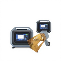 Nouvelle machine de marquage laser à fibre portable de haute précision, mini graveur de plaques métalliques, équipement de gravure CNC DXF