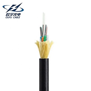 OUFU 12/24/48-Hilos ADSS Span <span class=keywords><strong>200</strong></span> 96/288-Hilos 1km Câble de communication à gaine simple/double Fibra Optica ASU/ADSS Fibre optique - Product Image 2