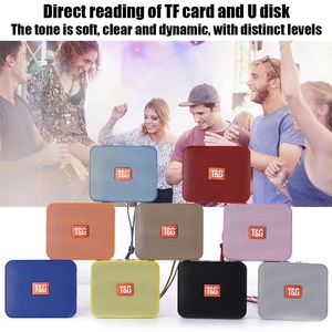 TG166 Mini <span class=keywords><strong>boombox</strong></span> parlantes Portable de barra de sonido inalámbrico Micro tarjeta TF Altavoz Bluetooth - Product Image 6