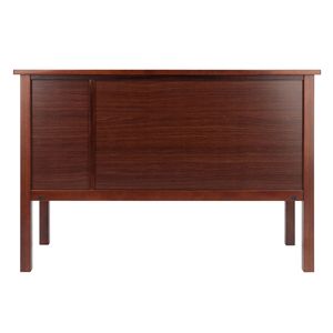 Escritorio de Madera Sólida DB Emmett en Nogal con Almacenamiento, Escritorio para Computadora para Oficina en Casa - Product Image 6