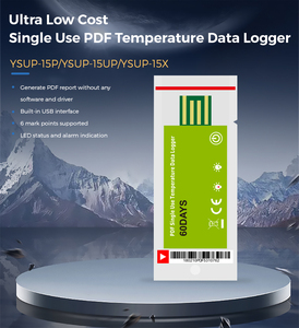 Enregistreur de données de température à usage unique pour chaîne du froid avec USB, PDF et application, idéal pour les conteneurs maritimes longue durée - Product Image 4
