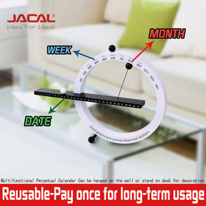 Хорошее качество, магнитный шар, настенное украшение, настенный календарь, вечный календарь, распродажа - Product Image 4