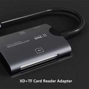 เครื่องอ่านการ์ด <span class=keywords><strong>USB</strong></span>-C 2 in 1, ตัวแปลง <span class=keywords><strong>USB</strong></span> C เป็น <span class=keywords><strong>SD</strong></span> <span class=keywords><strong>Card</strong></span> OTG <span class=keywords><strong>SD</strong></span>/TF สำหรับ Ipad Pro, สำหรับ Macbook และแท็บเล็ตอื่นๆ - Product Image 4