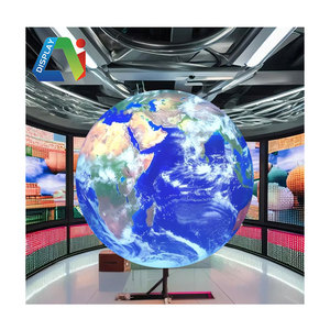 Best Seller P1.2 Pantalla LED esférica Innovadora Pared de video visible de 360 grados Diámetro 1m <span class=keywords><strong>2m</strong></span> 3M 4m Pared de esfera publicitaria - Product Image 1