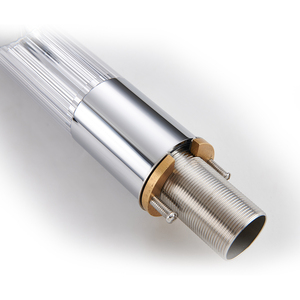 <span class=keywords><strong>Grifo</strong></span> de <span class=keywords><strong>Cocina</strong></span> Moderno de Latón Cromado Extraíble con Rotación 360° Termostático de Montaje en Cubierta Monomando para Fregadero con Rociador de Resorte - Product Image 5