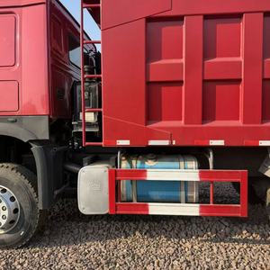Camion lourd d'occasion de haute qualité, groupe de camions lourds nationaux chinois HOWO371, 8 roues arrière, tracteur lourd à vendre - Product Image 4