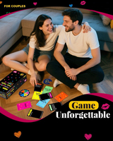 Un jeu de cartes varié pour les nouveaux couples, jeu de société éducatif, un jeu de table qui entraîne la coordination œil-main