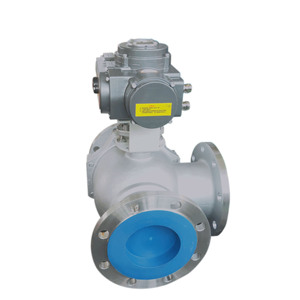 Vannes à boisseau sphérique motorisées sanitaires 12V avec actionneur en acier moulé, 2 et 4 pouces, 3 voies, pour l'automatisation de l'eau, série H, type normal 45S - Product Image 3