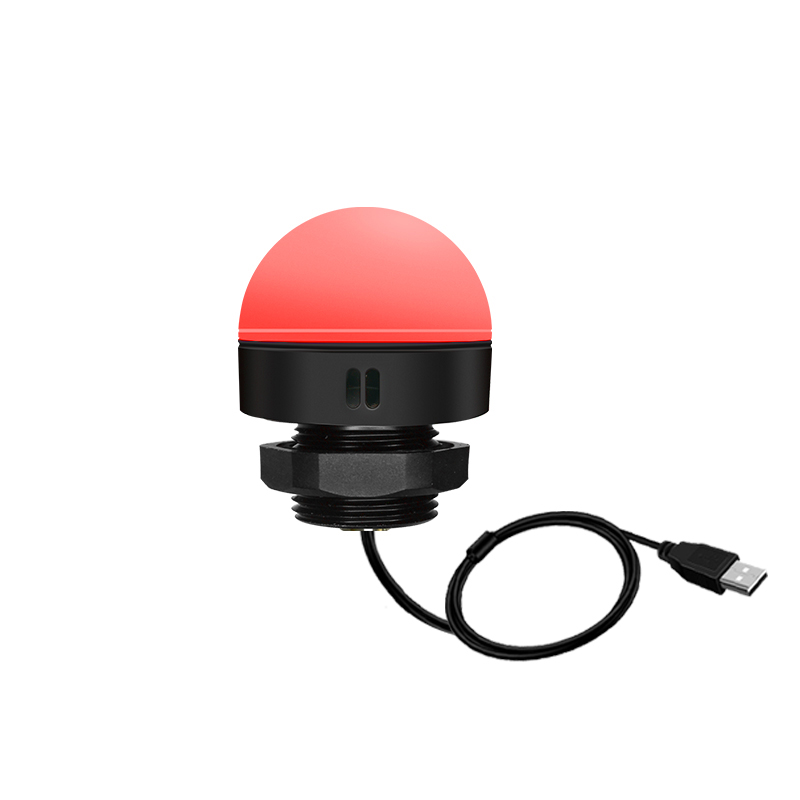 ONN M4B-USB RYG светодиодная сигнальная лампа RGB излучаемый USB управляемый источник питания постоянного тока совместим с Linux белого цвета