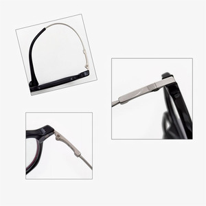 Bán buôn cổ điển tùy chỉnh Titan + TR90 hỗn hợp khung quang đàn ông phụ nữ Kính mắt - Product Image 6