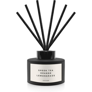 Trend Home Fragrance White Label Custom Logo 50ml Frosted Matte Black Glass Reed <b>Diffuser</b> Essential Oil Paraben Free 90-Day - Product Image 1