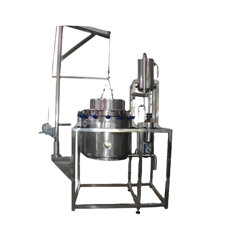 Nova chegada máquina de destilação de óleo essencial extração de óleo essencial