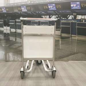 Kwaliteit <span class=keywords><strong>Duty</strong></span> <span class=keywords><strong>Free</strong></span> Winkel Luchthaven Shopping <span class=keywords><strong>Trolley</strong></span> Koffer <span class=keywords><strong>Trolley</strong></span> Aluminium Luchthaven <span class=keywords><strong>Trolley</strong></span> - Product Image 5