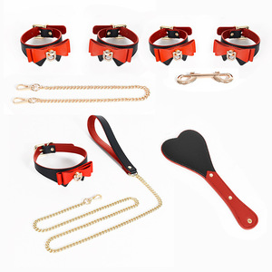 SM Requisiten Trainings werkzeuge Erotisches Bondage-Set für Männer und Frauen Inklusive Peitsche zum Flirten Spiel Fetisch Hände Füße Konditionierung ausrüstung - Product Image 3