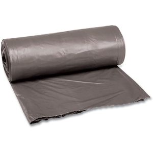 Sacs poubelles gris Boardwalk 3036SH LD 20-30 gallons, 0,95 mil, 30 largeurs x 36 hauteurs, 25 sacs/rouleau, 4 rouleaux/carton, sacs poubelles ménagers - Product Image 1