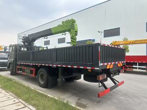 Sinotruk HOWO รถเครนติดตั้งเครนพร้อมฟังก์ชั่นการถ่ายโอนข้อมูล8Ton 6Ton ใหม่ - Product Image 5