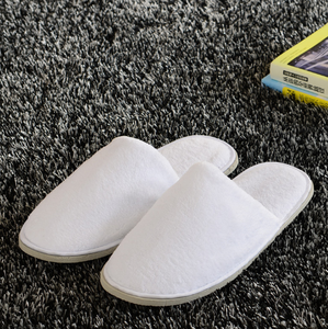 <span class=keywords><strong>L</strong></span>'hotel ospedaliero più popolare morbidezza moderata soft touch white spa guest pantofole usa e getta unisex <span class=keywords><strong>per</strong></span> hotel spa - Product Image 3